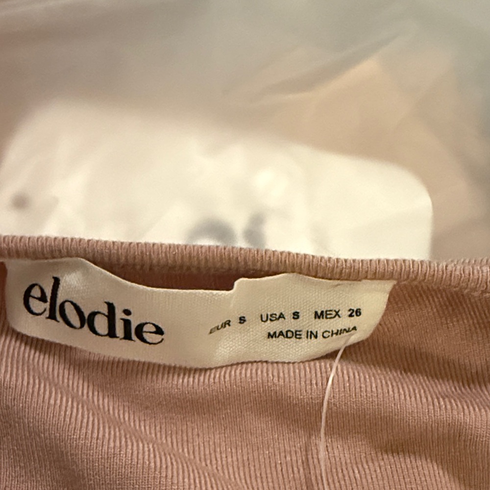 Elodie Blush Crossover Blouse - Picture 3 of 4
